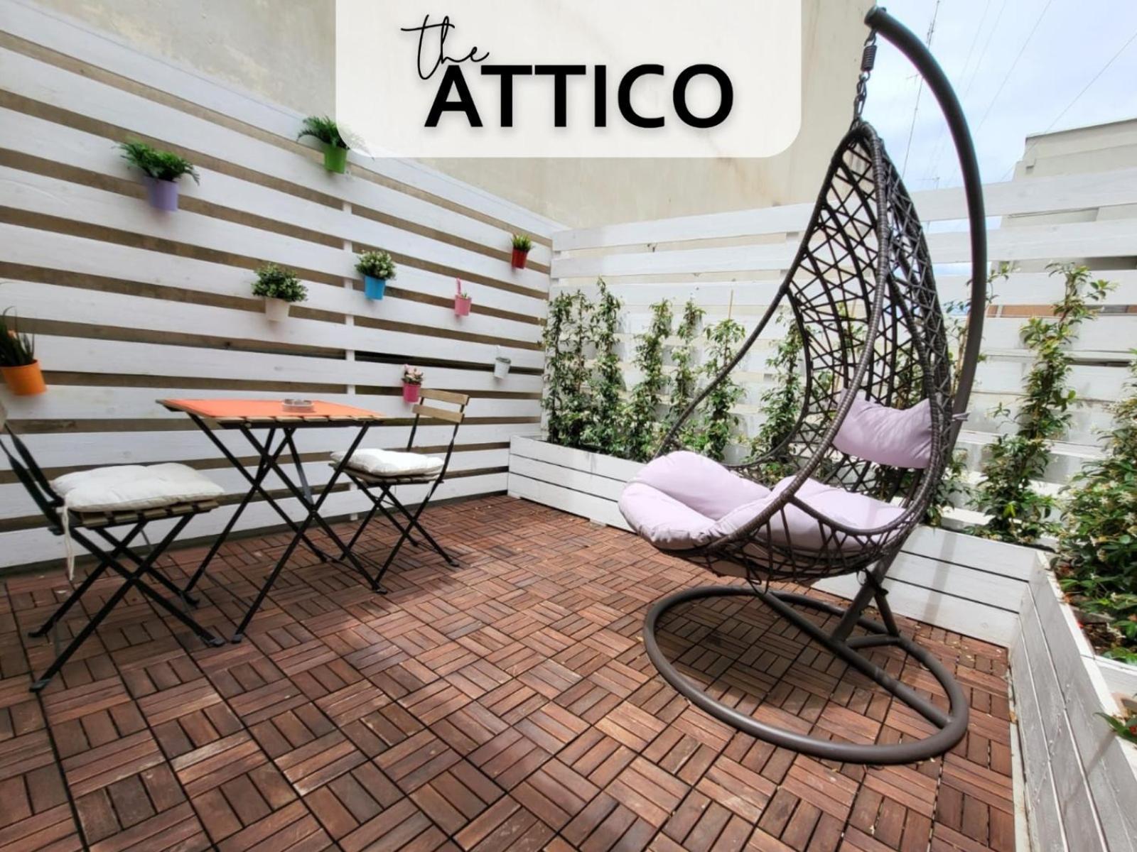 The Attico Lägenhet Bari Exteriör bild